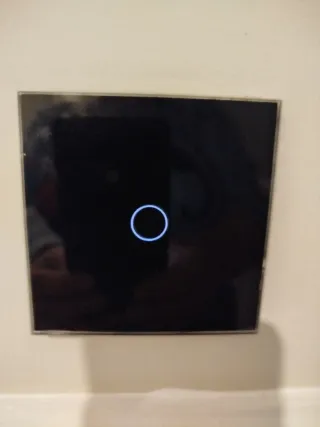 Interruptor Táctil con Piloto Luminoso