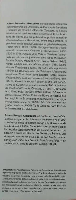 Historia de Catalunya/ History of Ctalunya (Spa...