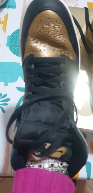 Nike Jordan Scarpe Uomo Nero Oro