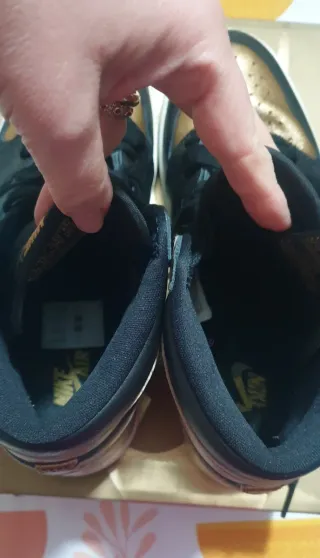 Nike Jordan Scarpe Uomo Nero Oro