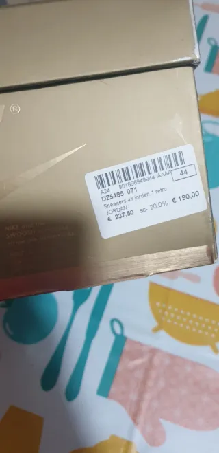 Nike Jordan Scarpe Uomo Nero Oro