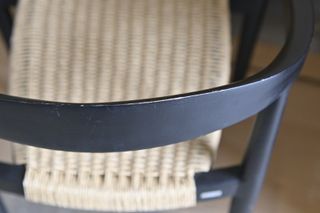 Sedia Ydalia legno massello rattan