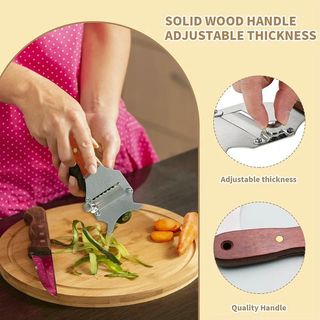 Set di grattugie e tagliatore gourmet 3 pezzi