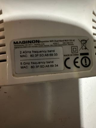 Repetidor WiFi MAGINON Dual-Band