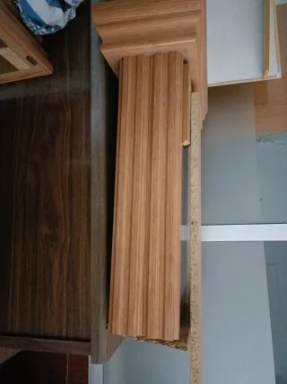 Mesa de comedor extensible madera con 6 sillas