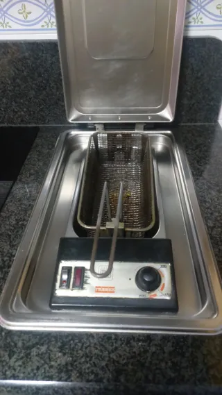 Freidora empotrable acero inoxidable franke