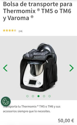 Bolsa Transporte Thermomix TM5/TM6 y Varoma