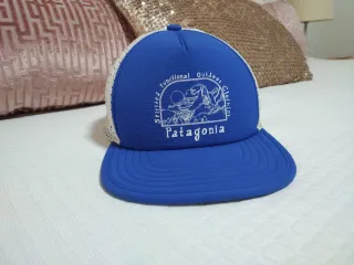 Gorra Patagonia Azul y Blanca