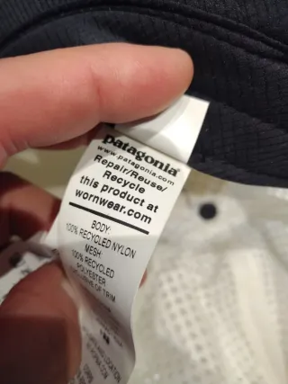 Gorra Patagonia Azul y Blanca