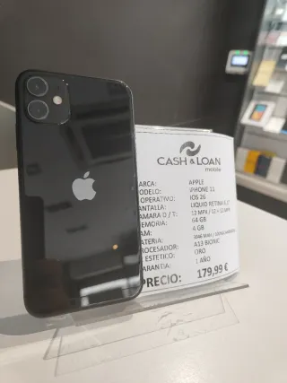 IPhone 11 64GB Negro
