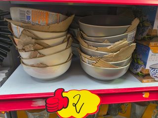 Set de 6 cuencos de cerámica