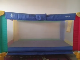 Parque infantil de tela