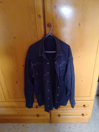 Camisa vaquera azul