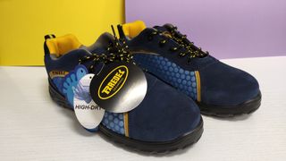 Zapato de Seguridad Paredes Azul/Amarillo