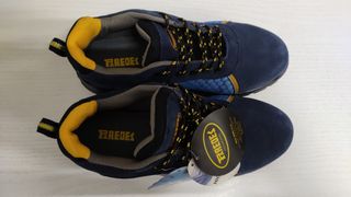 Zapato de Seguridad Paredes Azul/Amarillo