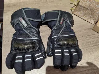 Guantes Moto Hipora Hombre Negros