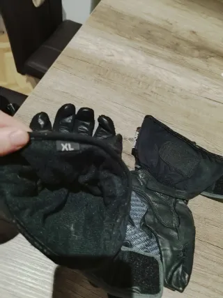 Guantes Moto Hipora Hombre Negros