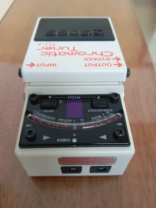 Pedal Boss Cromático Afinador TU-2