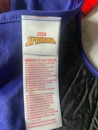 Disfraz Spiderman