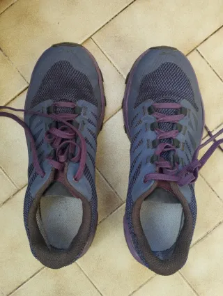 Scarpe trekking Salomon Gore-Tex blu/viola