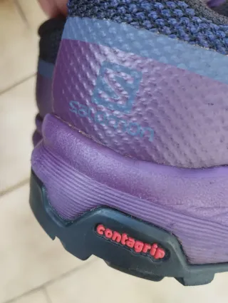 Scarpe trekking Salomon Gore-Tex blu/viola