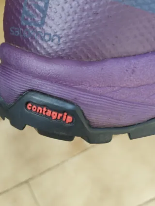 Scarpe trekking Salomon Gore-Tex blu/viola