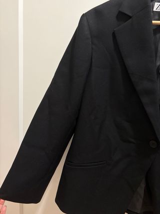 Americana Zara Negra Talla S