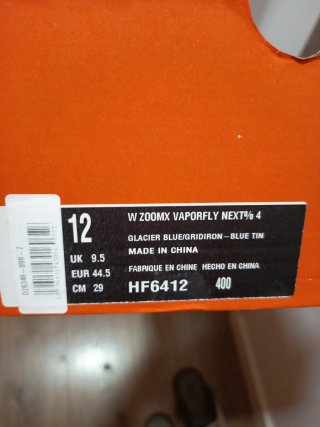 Nike Zoomx Vaporfly Next 4 Talla 44.5