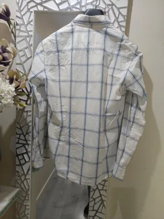 Camisa Pepe Jeans Cuadros Azul Blanco