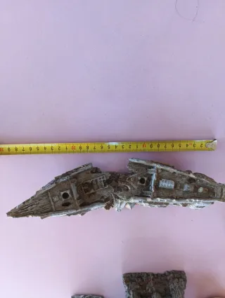 Decoración acuario,varias figuras