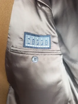 Chaqueta de lana para hombre