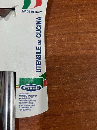 Set Utensili Cucina Acciaio Inox