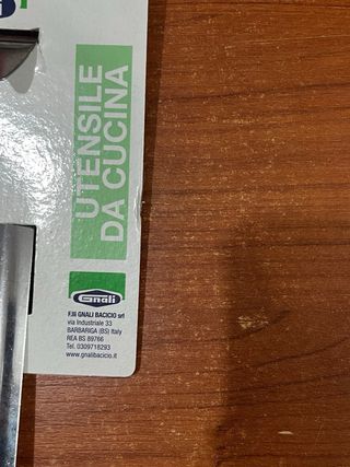 Set Utensili Cucina Acciaio Inox