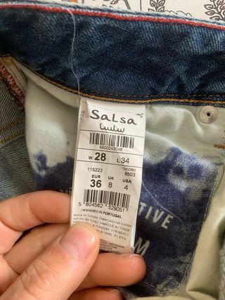 Salsa Jeans Slim Lima W28 - EUR36