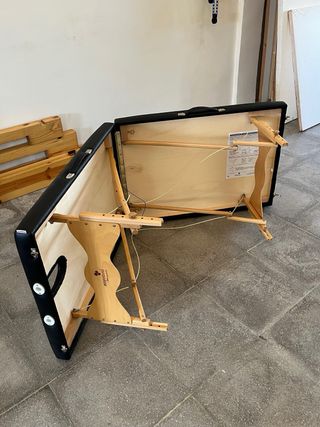 Camilla plegable ecopostural