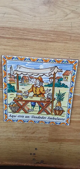 Azulejo Vendedor Ambulante