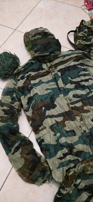 Ghillie completo per mimetizzarsi