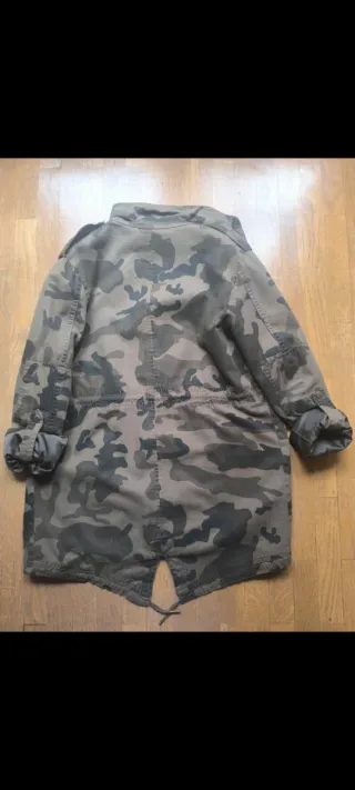 Cazadora militar mujer