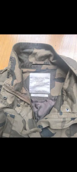 Cazadora militar mujer