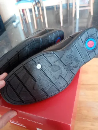 Mocasines Fluchos Talla 46 Negro