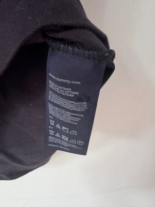 Polo Tommy Hilfiger Mujer azul marino Talla S