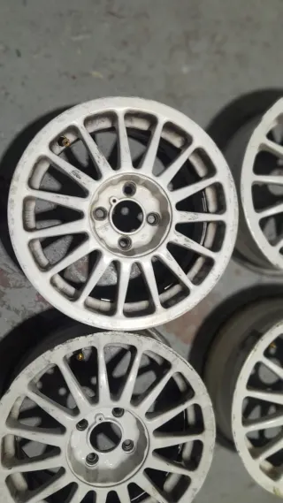 Llantas 4x100 Blancas 15