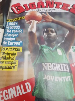 Revistas Gigantes del Basket encuadernadas