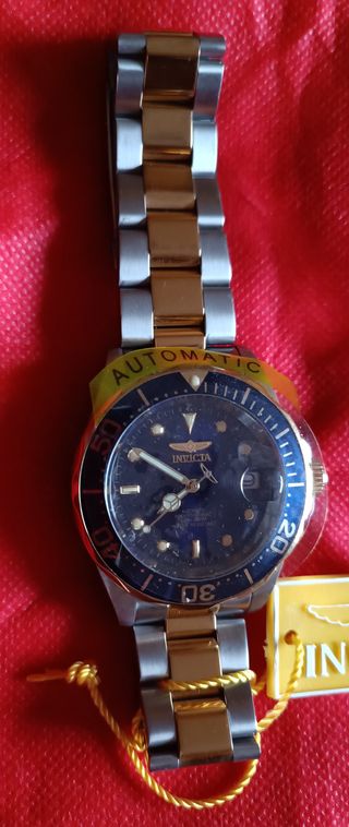 Orologio Invicta Automatico Oro e Argento