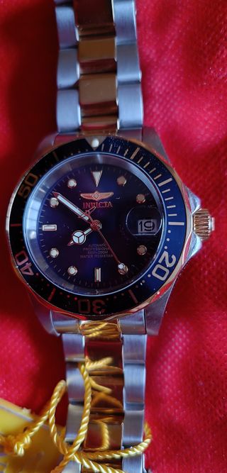 Orologio Invicta Automatico Oro e Argento