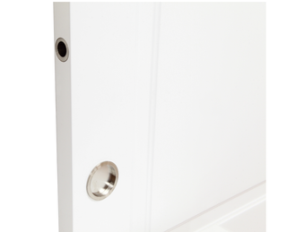 Puerta corredera LUCERNA LEROY MERLIN cristal