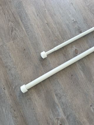 Doble barra para cortinas