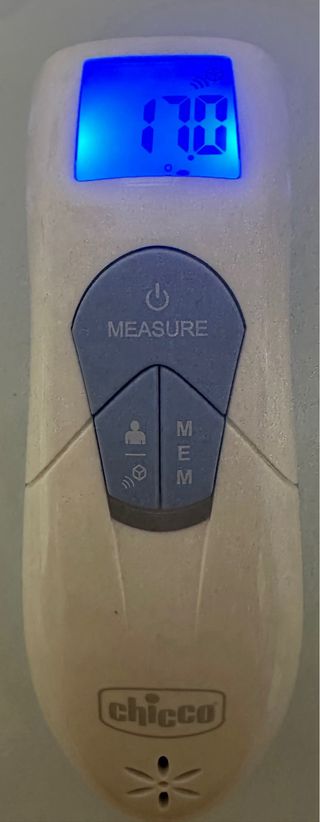 Termómetro Digital Chicco Sin Contacto Frente.