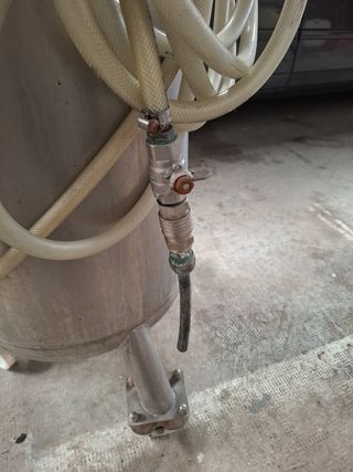 Calderín inoxidable a presión