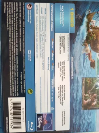 Vaiana Blu-ray